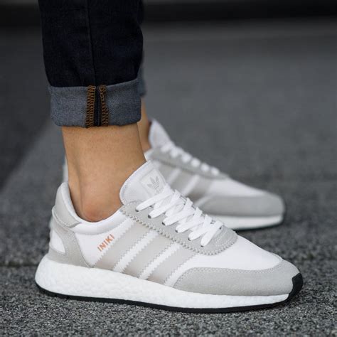 adidas iniki beige weiß|Adidas iniki boost shoes.